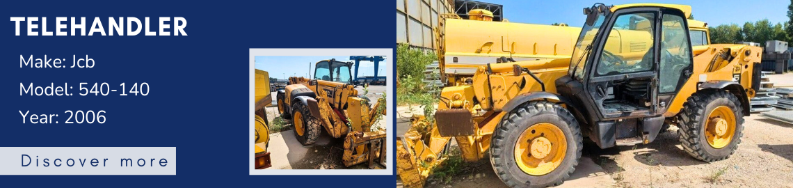 Jcb 540-140 Telehandler